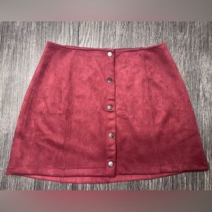 Brand new front button skirt - size: S
